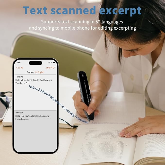 Scan Translator Pen, Dyslexia Tools, Language Translator Device, Text to Speech - Image 5