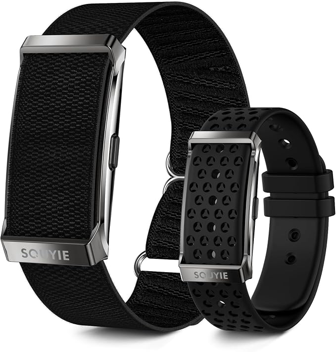 Smart Bracelet for Men Women, Health Activity Fitness Trackers, 24H Sleep by SOUYIE