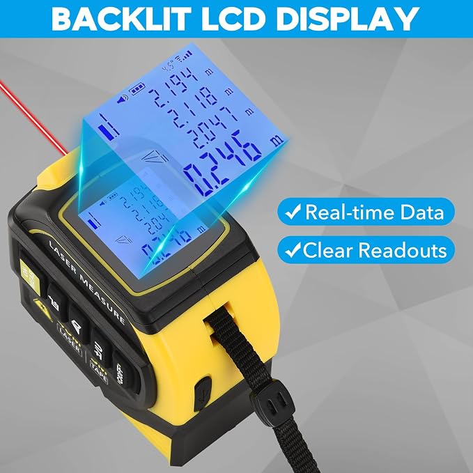 4-in-1 Laser Tape Measure - Image 4