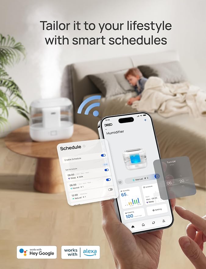 Dreo Smart Humidifier & Humidifiers for Bedroom - Image 4