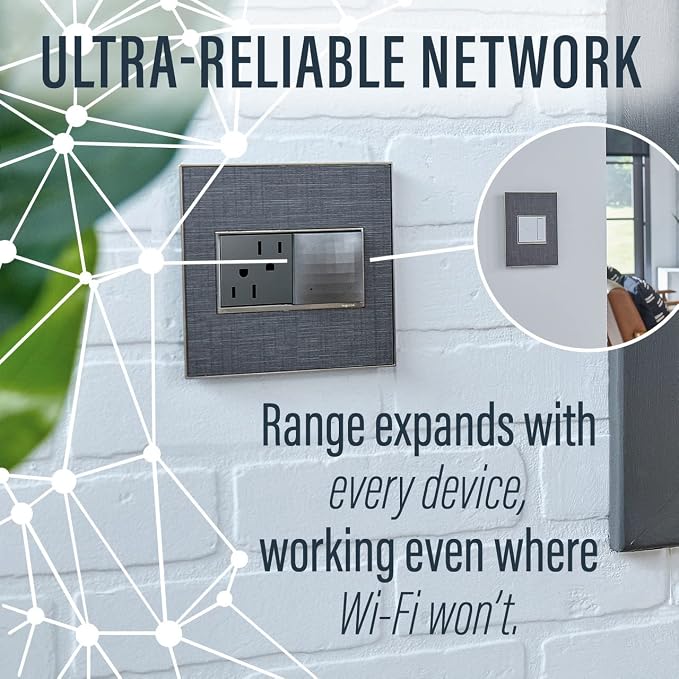 Legrand adorne with Netatmo Smart Home Gateway/Hub in Graphite - Image 8