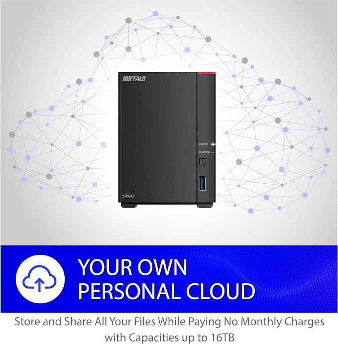 BUFFALO LinkStation SoHo 720 2-Bay Professional Office NAS 8TB - Image 4