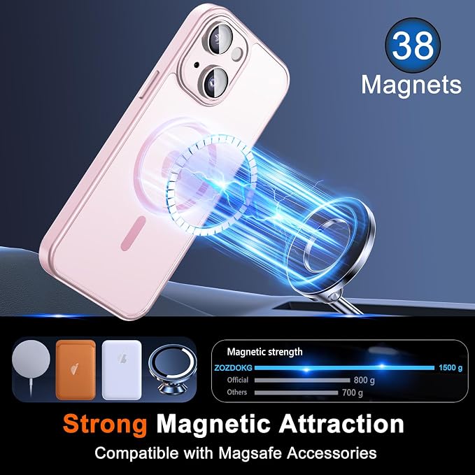 for iPhone 14 Case with Privacy Screen Protector and Camera Protection - Image 3