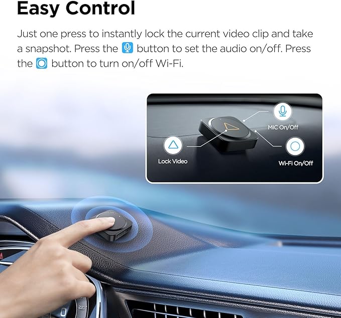 VIOFO BTR200 Wireless Bluetooth Remote Control - Image 3