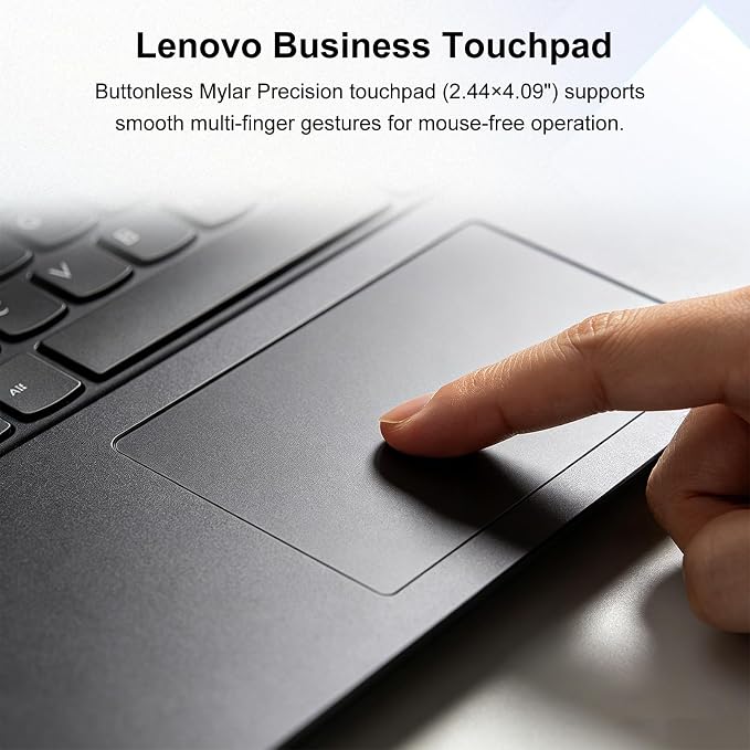 Lenovo V15 Gen 5 15.6” FHD Business Laptop, 8GB DDR5 RAM, 512GB Storage, Intel Core i3 6-core CPU(Beat Ryzen 3 7320U), W11 Pro, AI Copilot Key, Webcam w/Shutter, Security Chip Discrete TPM 2.0, Black - Image 5