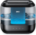 Dreo Humidifiers for Bedroom, 4L Top Fill for Large Room, 36H Runtime, 28 dB Quiet Supersized Cool Mist Air Humidifier for Baby Nursery, Plants, Indoor, Night Light, Easy to Clean & Fill, Black by DREO