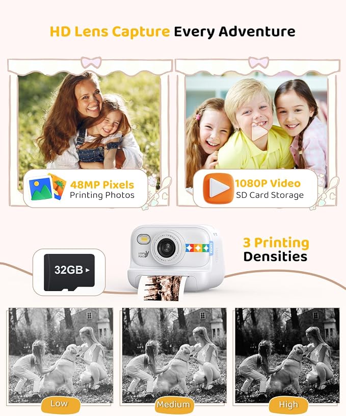 Kids Color Instant Print Camera – Kids Camera - Image 6