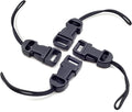 Padwa Lifestyle 4 Pcs Black Quick Release Camera Strap QD Loops Connector by PadwaLifestyleCameraStrap