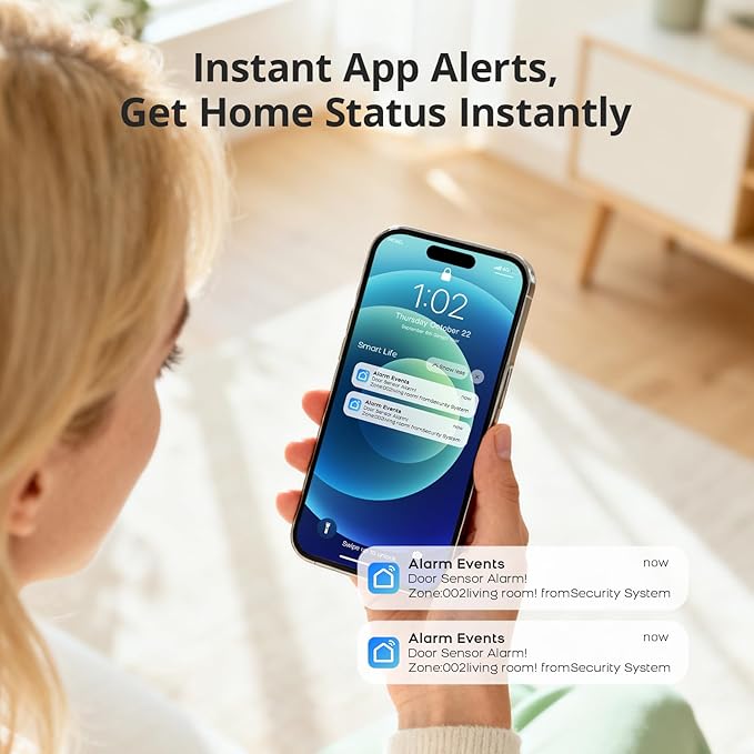 2026 Home Security System, 13 Piece No Monthly Fees - Image 6