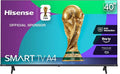 Hisense 40-Inch Class A4 Series FHD 1080p Smart Fire TV (40A4NF) - DTS Virtual: X, Slim Bezel Design, Alexa Built in, Streaming TV, Black by Hisense