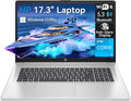 HP 17 Laptop, 17.3" HD+ Large Screen Display, Intel Core i3 8-Core Processor, 16GB RAM, 512GB PCIe NVMe SSD, Wi-Fi 6, Numeric Keypad, Copilot Key, Windows 11 Pro by HP