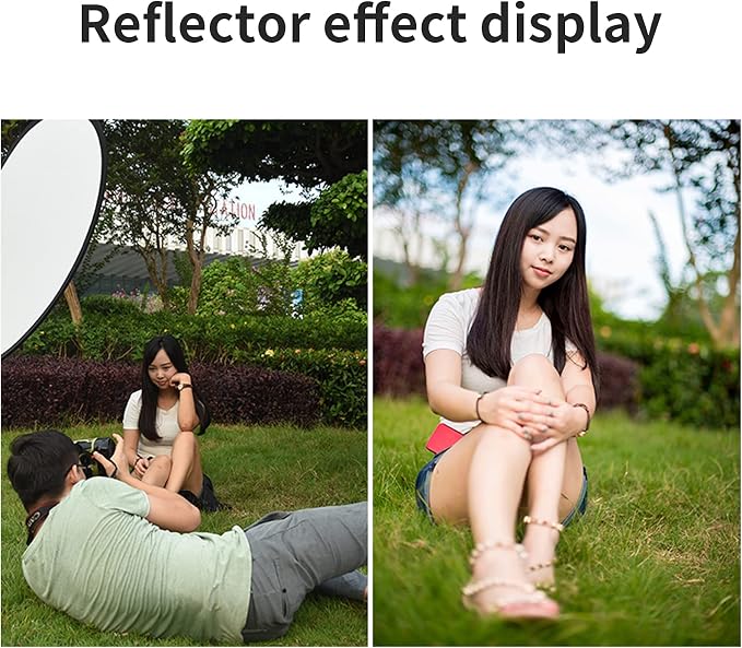 Godox 35"x47"/90x120cm Collapsible Photography Light Reflector, 5-in-1 Oval - Image 9