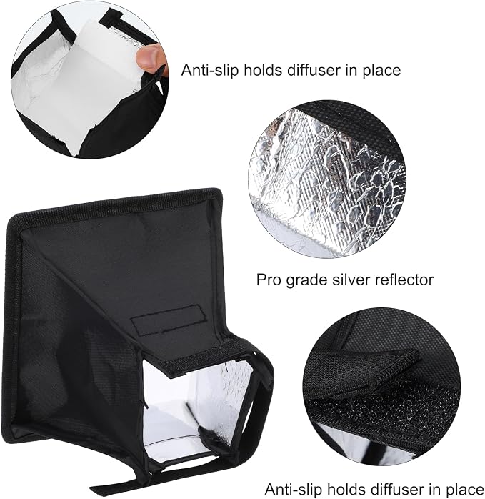 2 Pack Flash Diffuser Light Softbox - Image 3