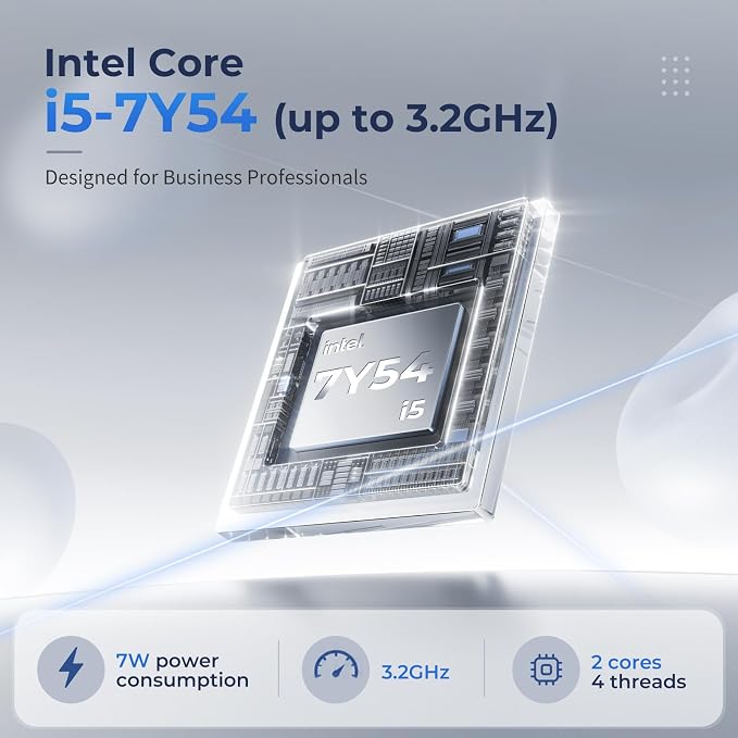 2026 Flagship 15.6" Business Laptop Computer, 16GB RAM 1TB SSD, Core i5-7Y54(Up to 3.2GHz), Windows 11 Pro, Office 365, Fan Cooling, 2-Year Warranty, Portable Traditional Lap Top for Students & Work - Image 2