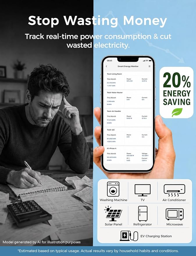 Meross Smart Energy Consumption Monitor - Image 2