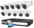 ZOSI 4K 16CH PoE Security Camera System by ZOSI