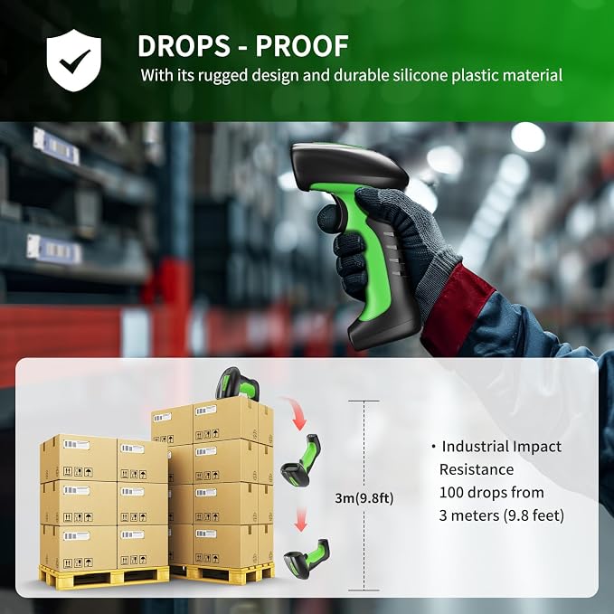 NETUM Rugged Wireless QR Code Scanner - Image 8