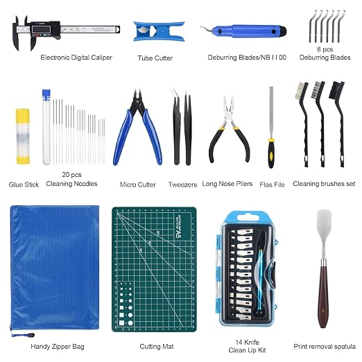 KuanStore 3D Printer Tools Kit, 3D Printing Accessory - Image 2