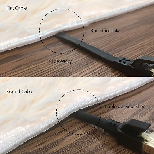 Cat8 Ethernet Cable, Outdoor&Indoor, 50 FT Heavy Duty High Speed Cat 8 LAN - Image 5