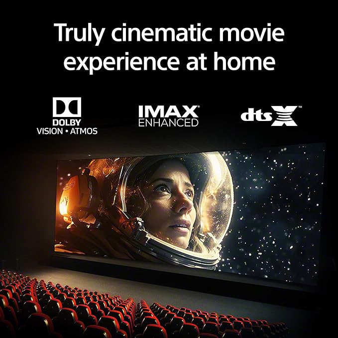 Sony 65 Inch BRAVIA 8 II QD OLED 4K HDR Smart Google TV (K-65XR80M2) | Sony’s brightest OLED with max color, XR Processor with AI Technology, Ultra Slim Design, 4K movie credits included - Image 8