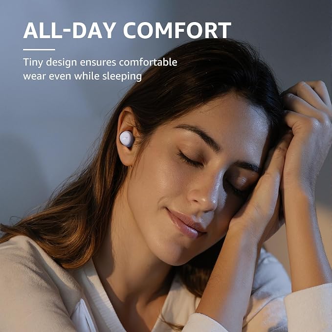 TOZO A1 Wireless Earbuds Bluetooth 5.3 Light Weight in Ear Headphones | IPX5 Waterproof, 2 Mics for AI Calls, Immersive Premium Sound Bass Ear buds with Charging Case, 32 Presets EQ via TOZO App - Image 4