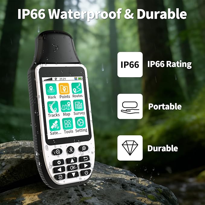 S190 Handheld GPS Navigator, Rugged Handheld GPS - Image 9