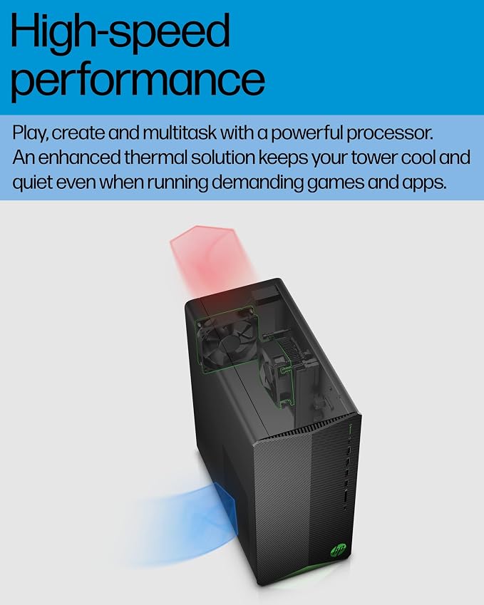 HP 2026 Desktop Tower Computer for Home Office Student, Intel i7-11700F 8-Core, 16GB DDR4 RAM, 256GB PCIe SSD, WiFi 6, Keyboard & Mouse, Windows 11 Home-Ready for Work, Business Family Use, Jet Black - Image 9