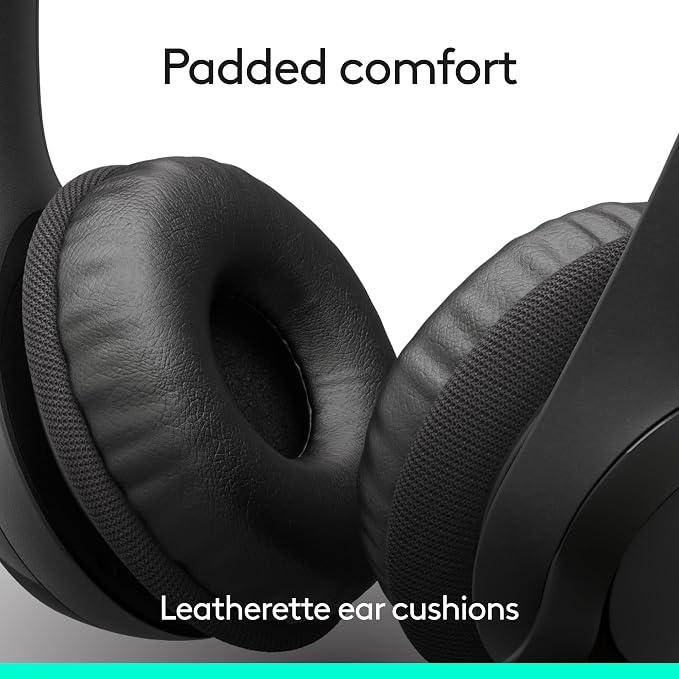 Logitech H391 Wired Headset PC/Laptop Stereo Headphones - Graphite | Stereo headphones for PC or laptop, in-line controls, works with Chromebook - Image 8