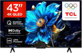 TCL QLED 43" 43P7K UltraHD 4K Dolby Atmos Google TV by TCL