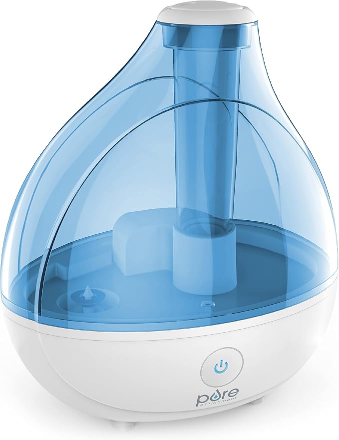 Pure Enrichment MistAire Ultrasonic Cool Mist Humidifier - Quiet Air Humidifier for Bedroom, Nursery, Office, & Indoor Plants - Lasts Up To 25 Hours by PureEnrichment
