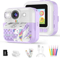 Kids Instant Print Camera, 1080P Children Printable Cameras Christmas Birthday by BOFIDAR