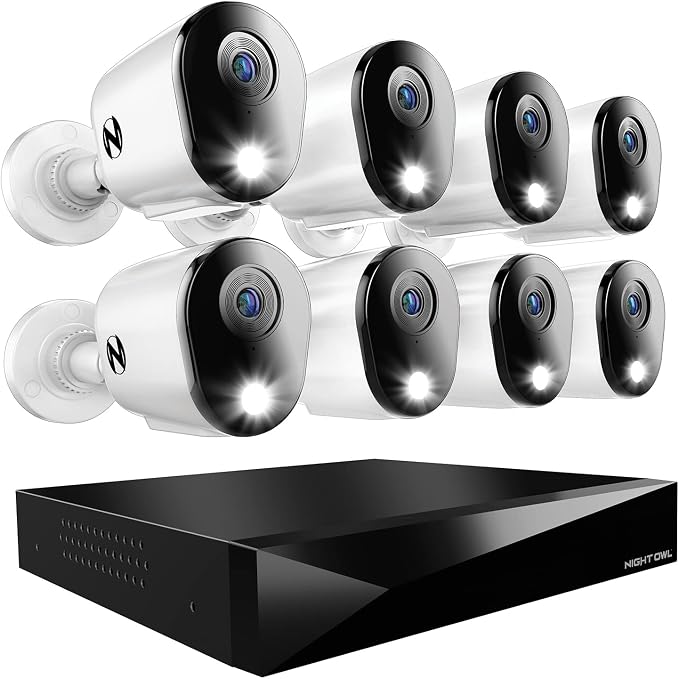 Night OWL FTD4-81-8L HD DVR Security KIT by NightOwl