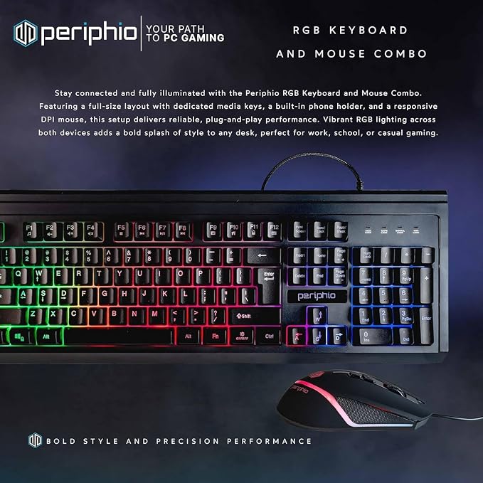 HP ProDesk 600 G5 Desktop Computer | Intel Core i5 9th Gen | 16GB DDR4 RAM | 500GB SSD | Windows 11 Pro | WiFi + Bluetooth | RGB Keyboard & Mouse | Home & Office PC (Renewed) - Image 2