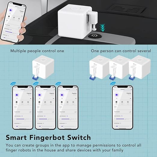 Finger Robot Switch, Remote Control Smart App Light Switch Button Pusher Bot - Image 7