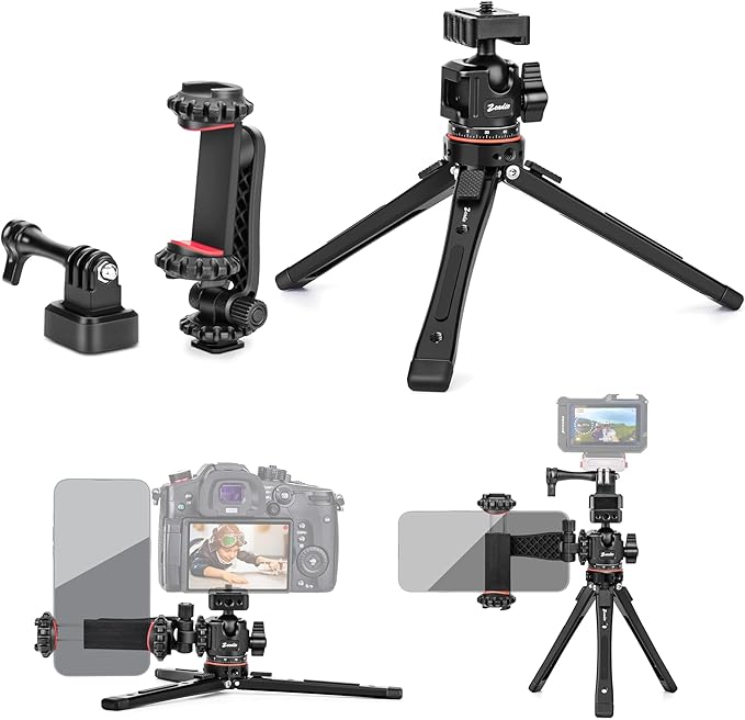Zeadio Heavy Duty Metal Tripod Kit: by Zeadio