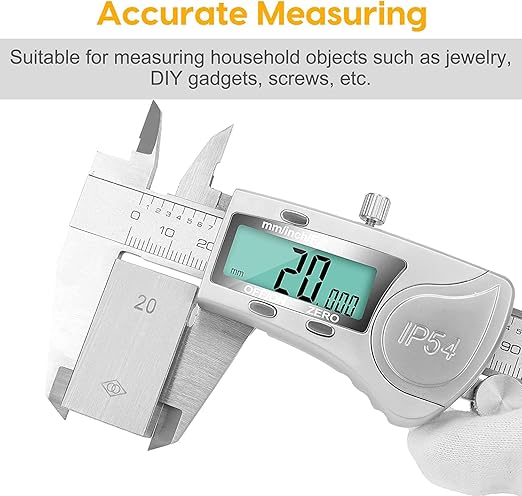 Digital Caliper, 6 inch Caliper Extreme Accuracy Measuring Tool - Image 2