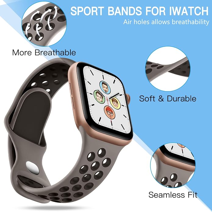 Adorve 4 Pack Sport Bands Compatible - Image 2