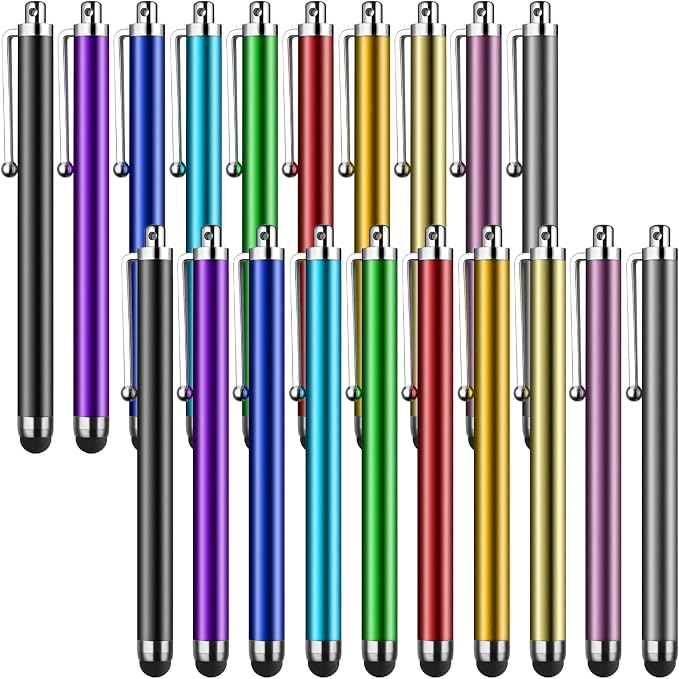 Stylus Pens for Touch Screens, SLKIJDHFB 20 Pack Universal Capacitive Touch by Unknown