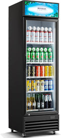 BODEGACOOLER Beverage Refrigerator, 12.5 Cu.Ft. Commercial Glass Door Fridge – Holds 420 Cans, Perfect for Game Day Watch Party & Summer BBQ, Drink Cooler for Home Bar, Patio, Garage, Man Cave by BODEGA