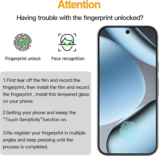 3 Pack for Google Pixel 10 Pro Screen Protector + Pixel 10 Pro Camera Lens - Image 3