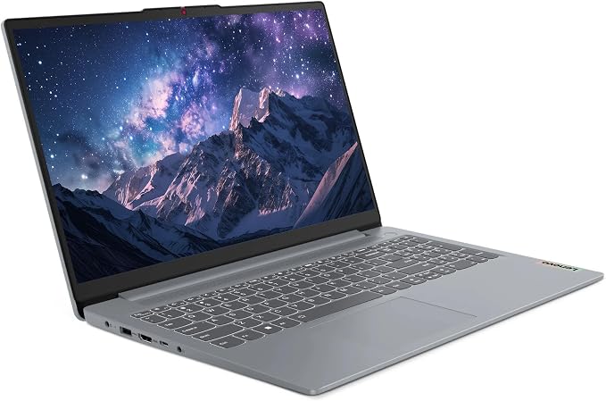 Lenovo IdeaPad Slim 3i 15.6" FHD Laptop with Microsoft Office 365, 8GB RAM, 128GB SSD, Intel N150 Processor, Windows 11, Arctic Grey - Image 2
