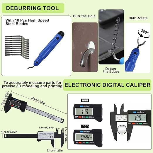 176 PCS 3D Printing Tool Kit, 3D Printing Accessories - Image 6