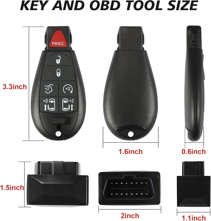 Keyless Entry Remote, Key Fob Kit - Image 8