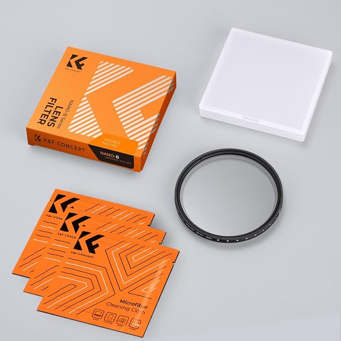 K&F CONCEPT 62mm Variable ND2-ND400 ND Lens Filter - Image 8
