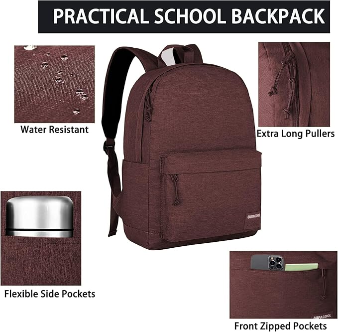SUPACOOL Casual Laptop Backpack - Image 6