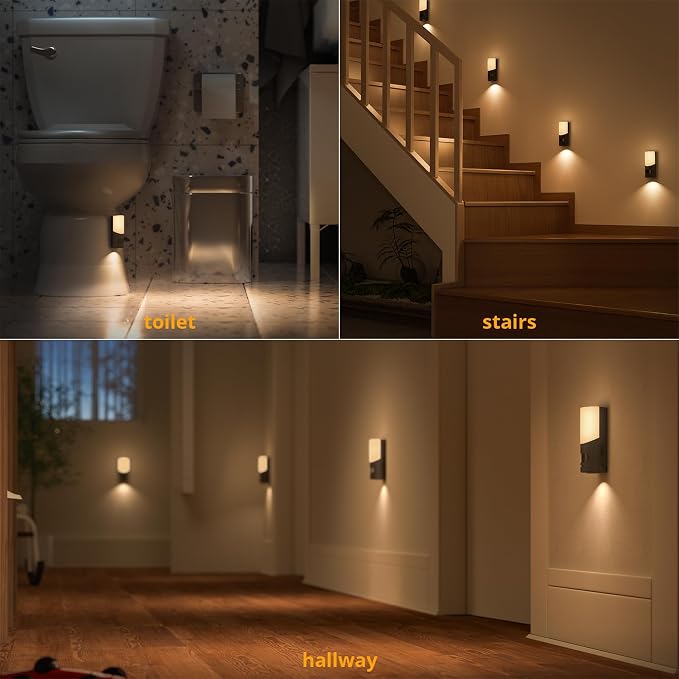 Lyridz Motion Sensor Wall Sconce, Up & Down Dual Beam Rechargeable Night Light - Image 8