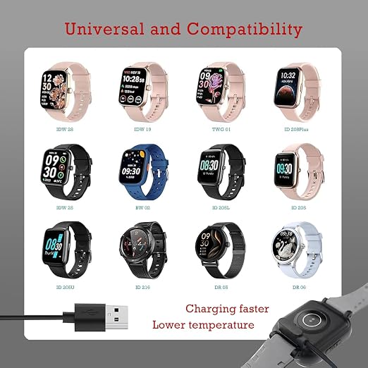 2 Pack Smart Watch Magnetic Charging Cable - Image 4