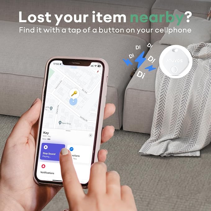 ATUVOS Air Tracker Tags-4 Pack, Keys Finder and Item Locator - Image 2