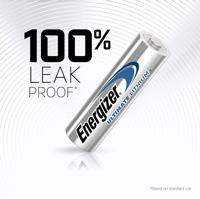 Energizer Ultimate Lithium AA Batteries, 1.5V Lithium Double A Batteries - Image 6