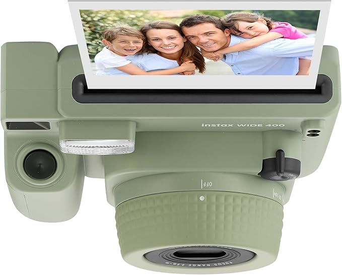 Fujifilm Instax Wide 400 Instant Camera + Camera Case + 4 AA Batteries + Photo - Image 3